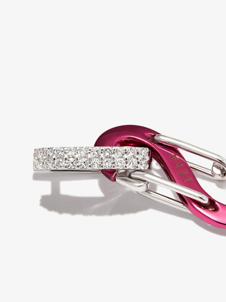 18k White Gold Romy Small Diamond Earring