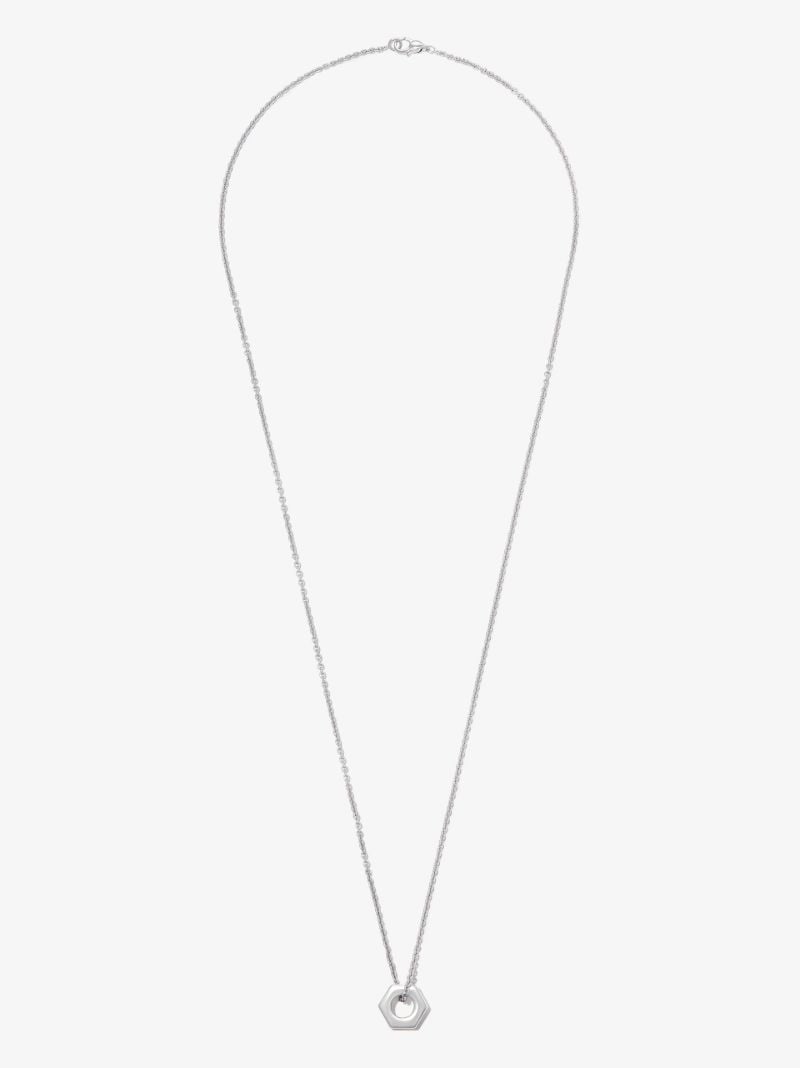 Sterling Silver Dado Pendant Necklace