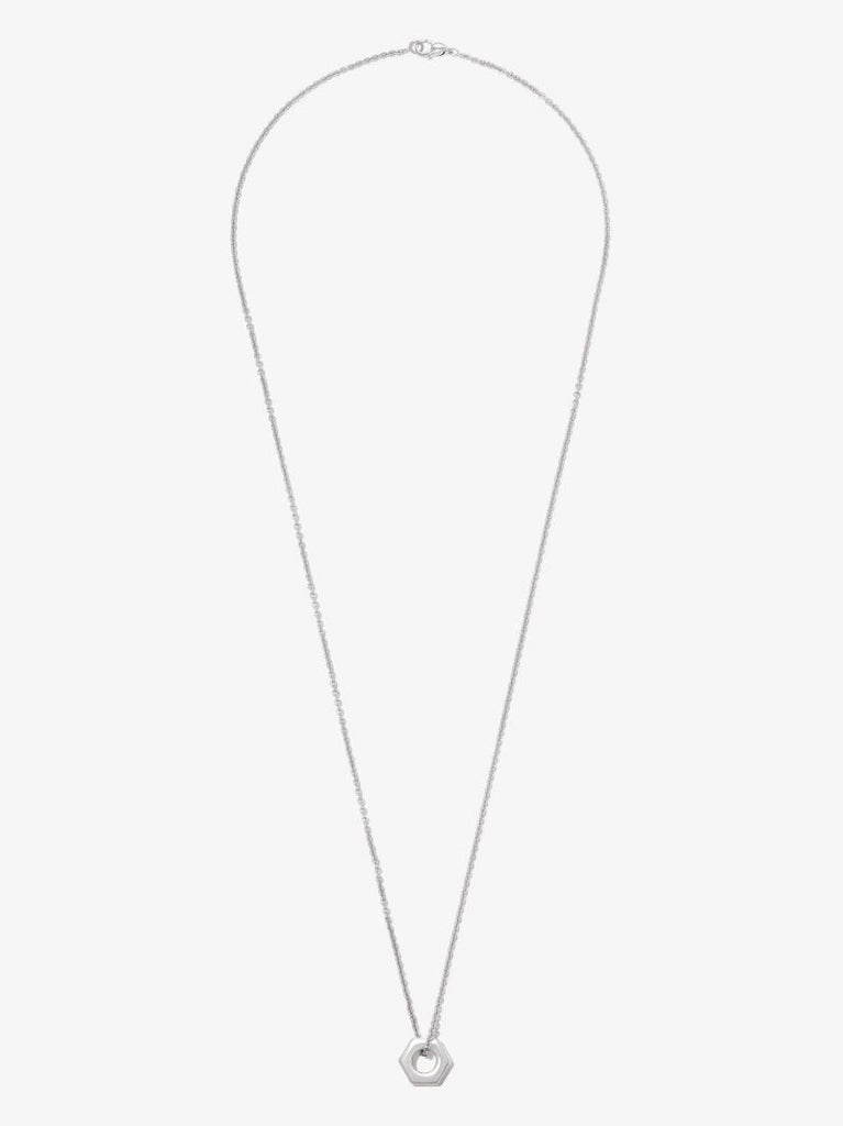 Sterling Silver Dado Pendant Necklace