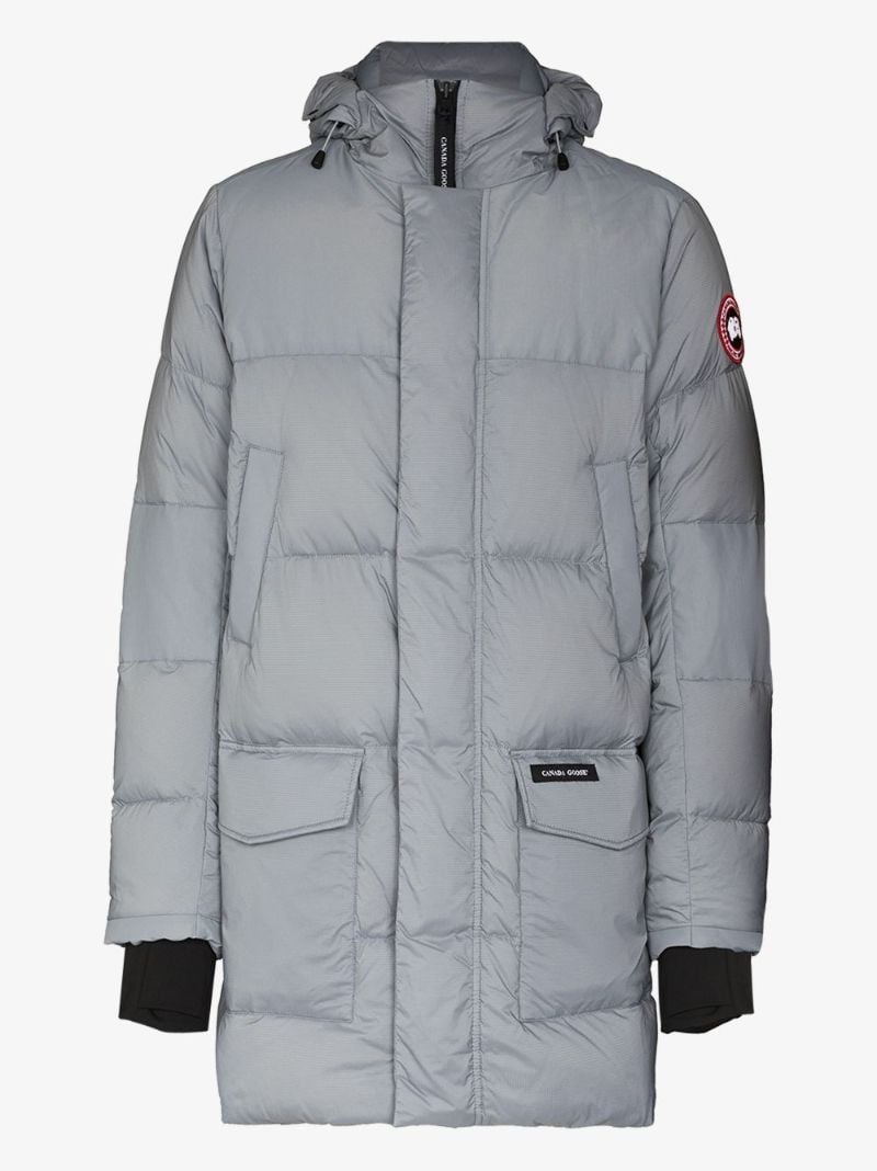 Hooded Feather-down Padded Coat