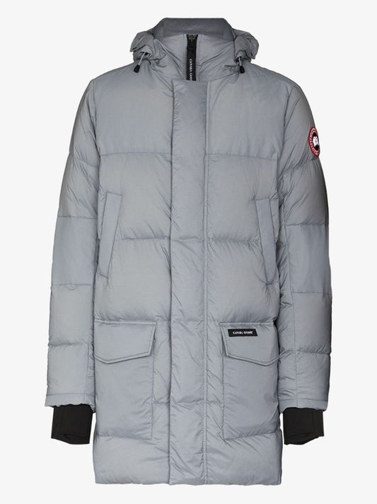 Hooded Feather-down Padded Coat