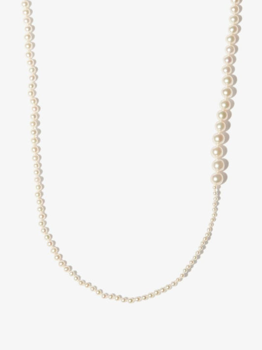 14k Yellow Gold Peggy Pearl Necklace