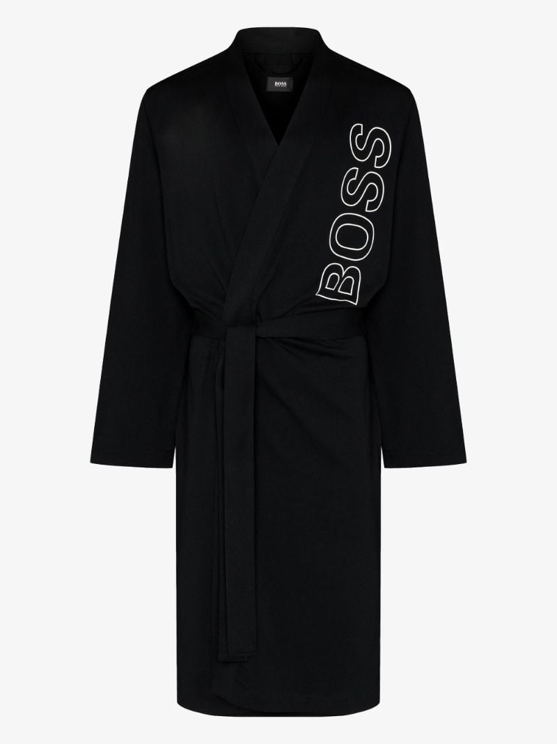 Logo-print Robe