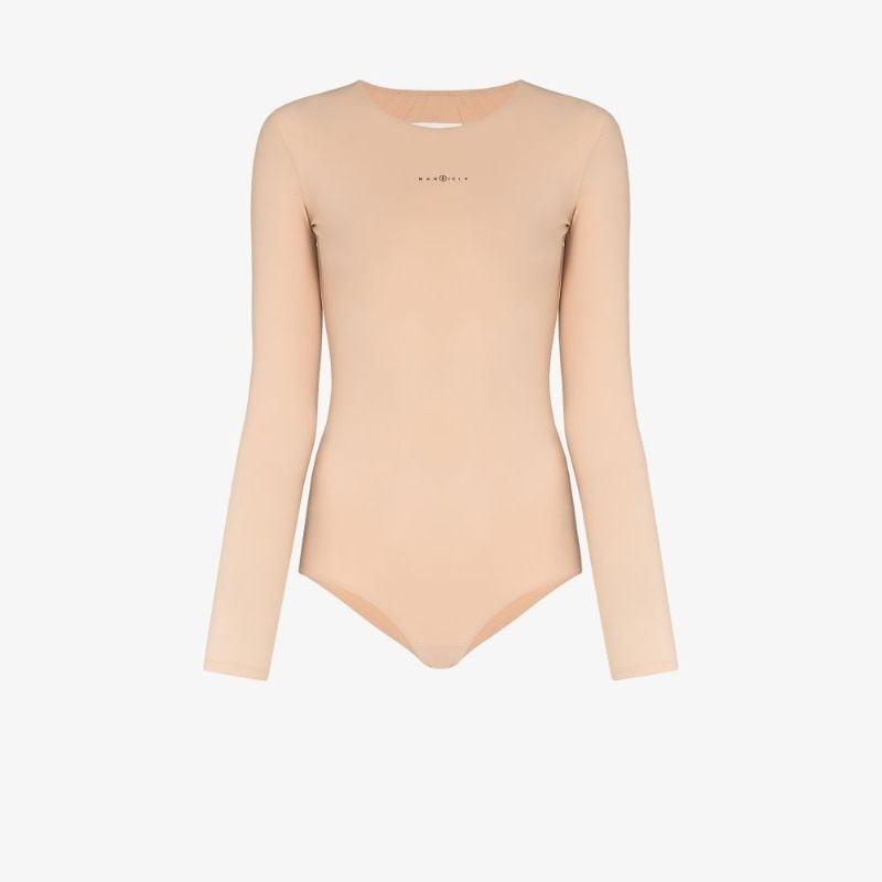 Logo Print Bodysuit