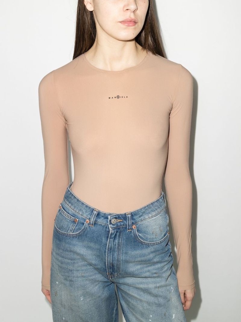 Logo Print Bodysuit