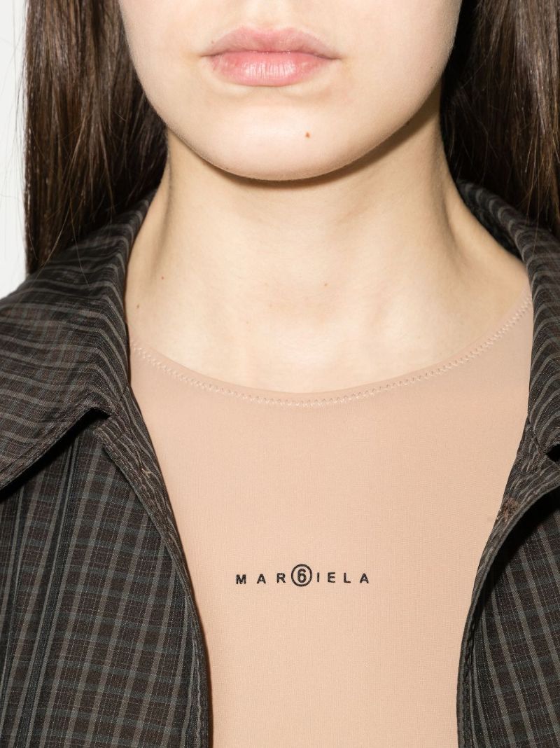 Logo Print Bodysuit