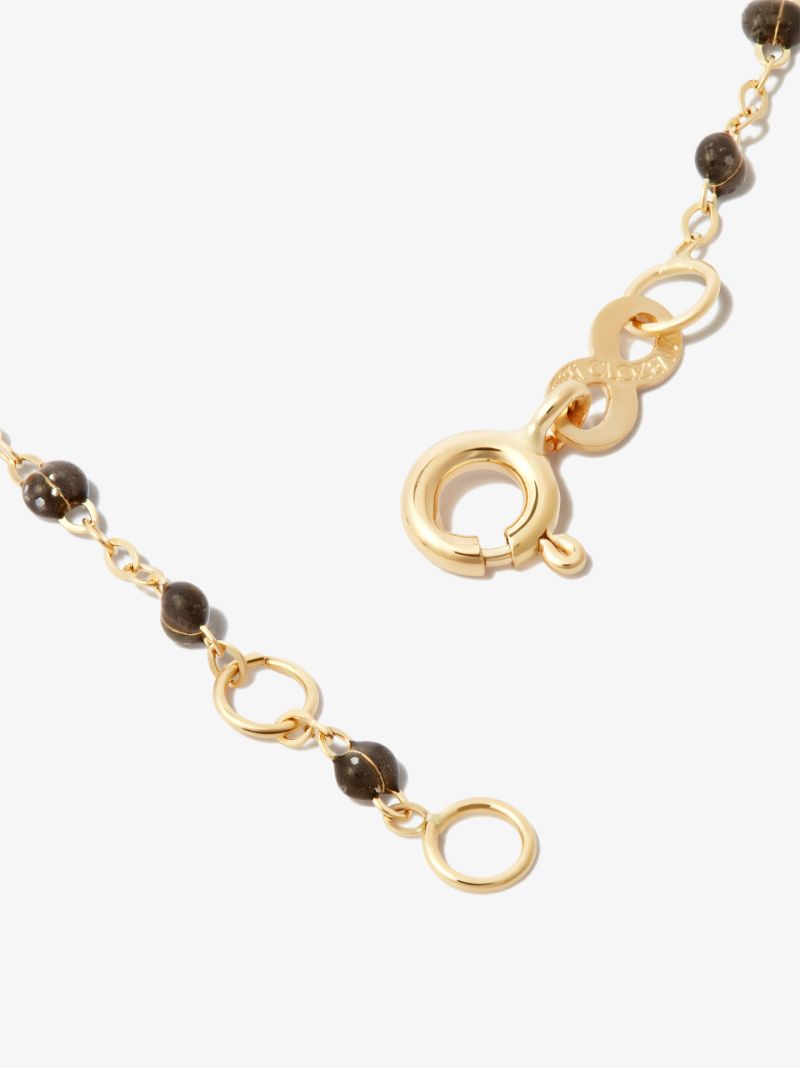 18k Yellow Gold Classic Cross Vintage Diamond Quartz Bracelet