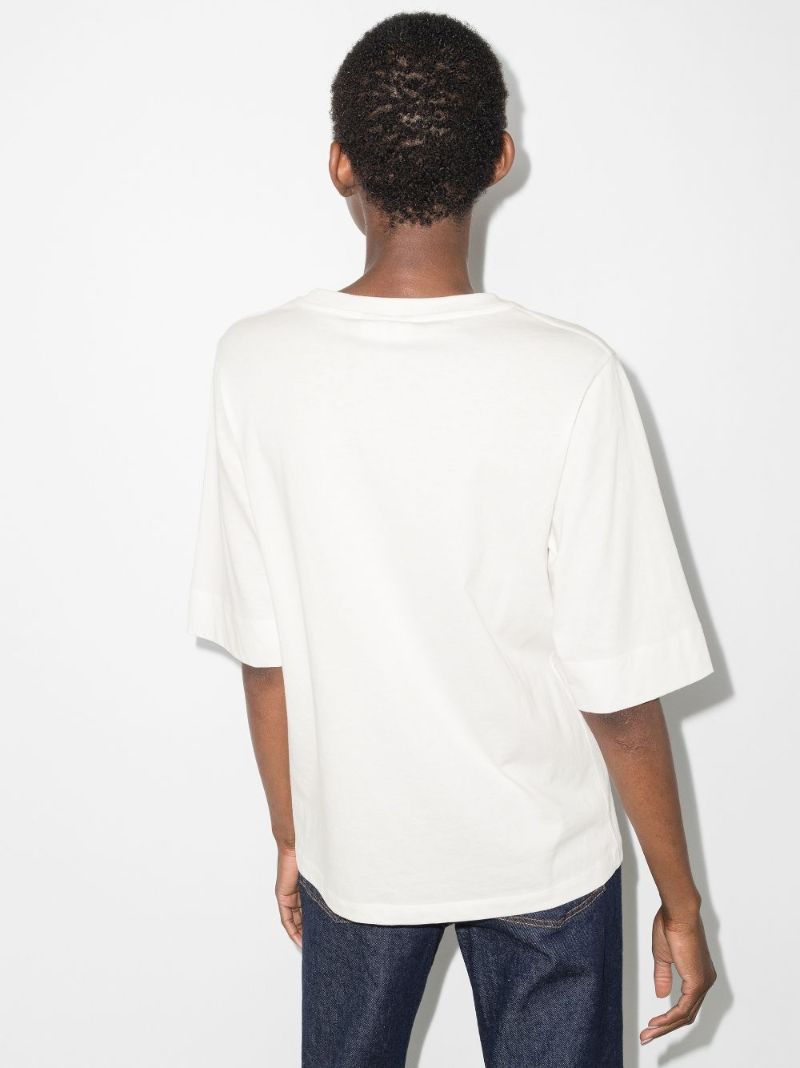 Smiley Logo Print T-shirt
