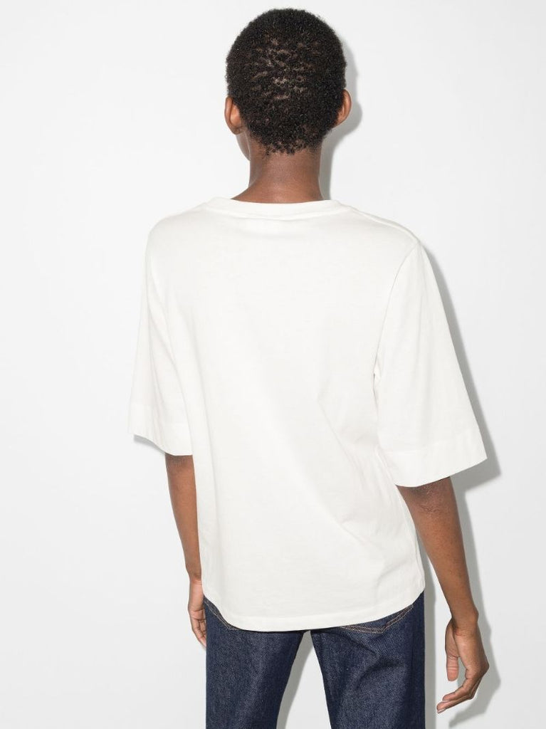 Smiley Logo Print T-shirt