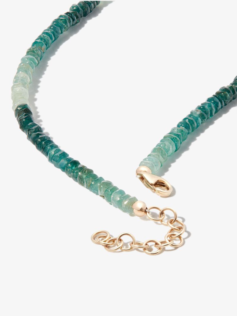 9k Yellow Gold Starbound Grandidierite Necklace