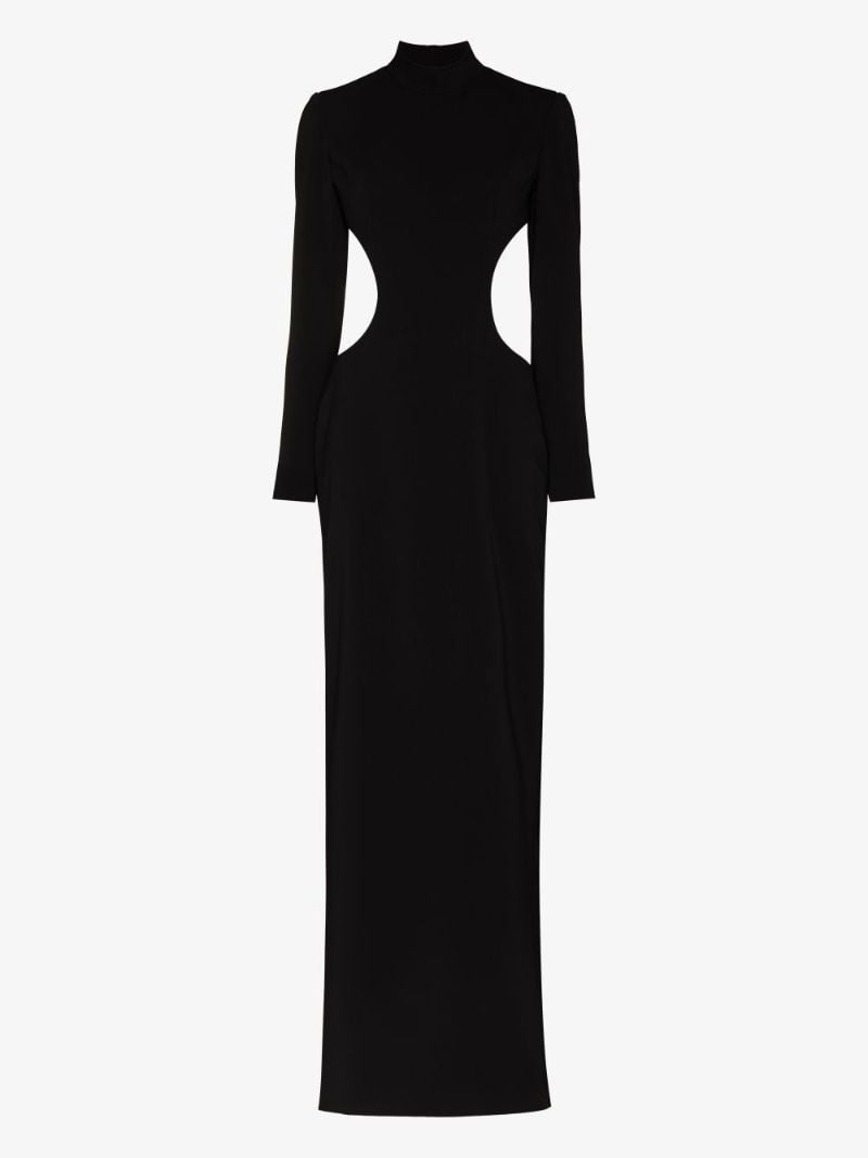 High Neck Backless Gown