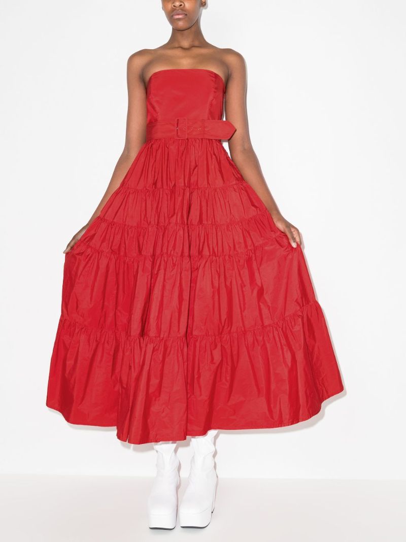 Tiago Strapless Midi Dress