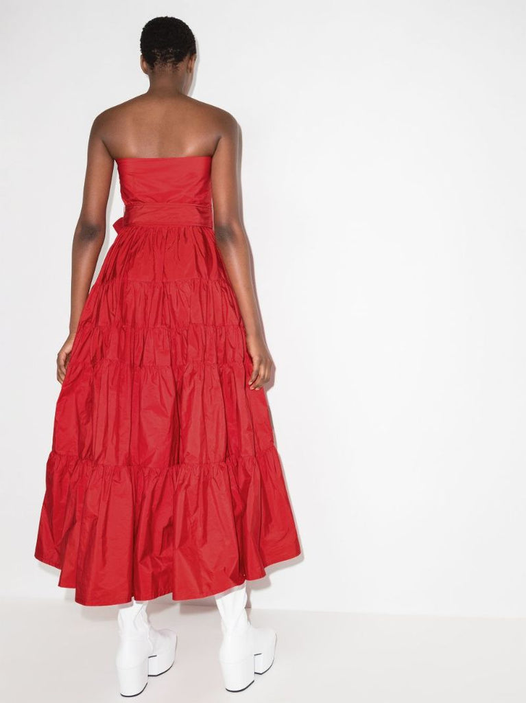Tiago Strapless Midi Dress