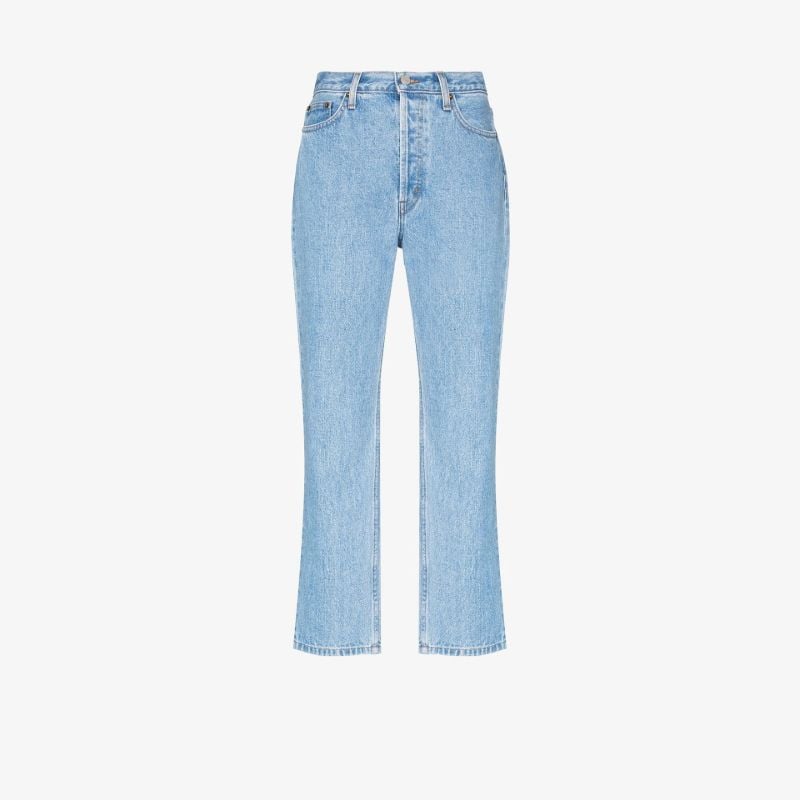 Cropped Wide Leg Jeans