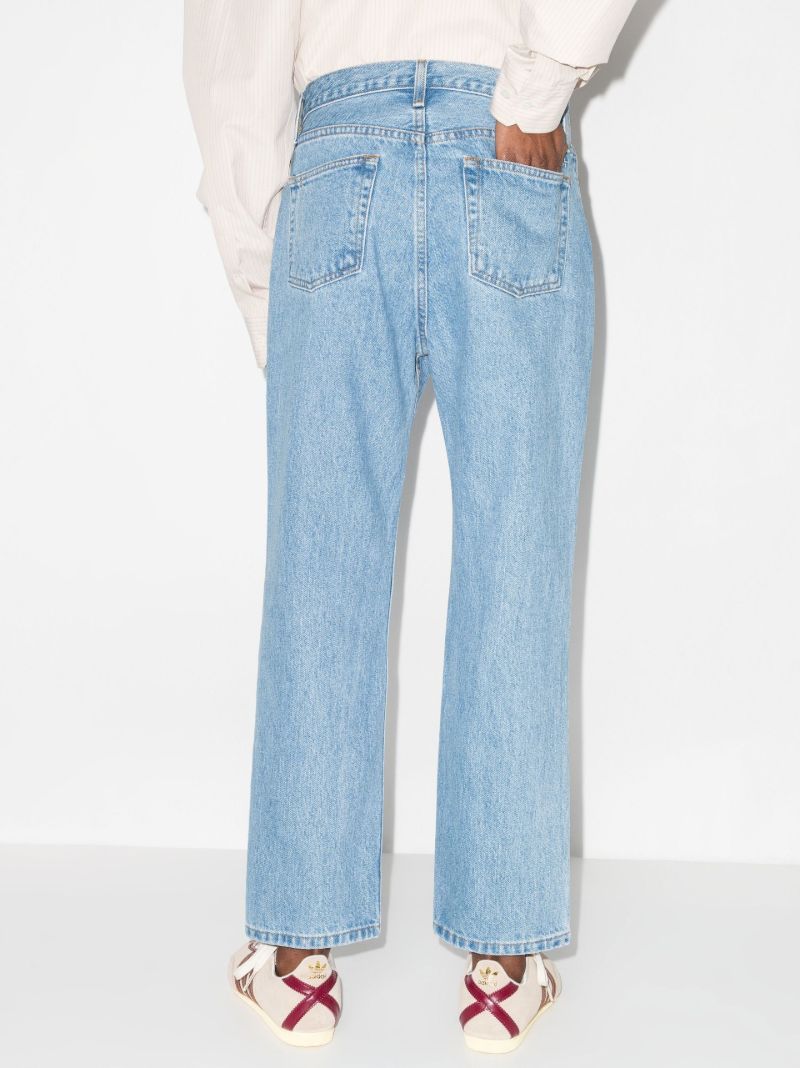 Cropped Wide Leg Jeans