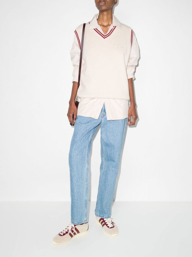Cropped Wide Leg Jeans