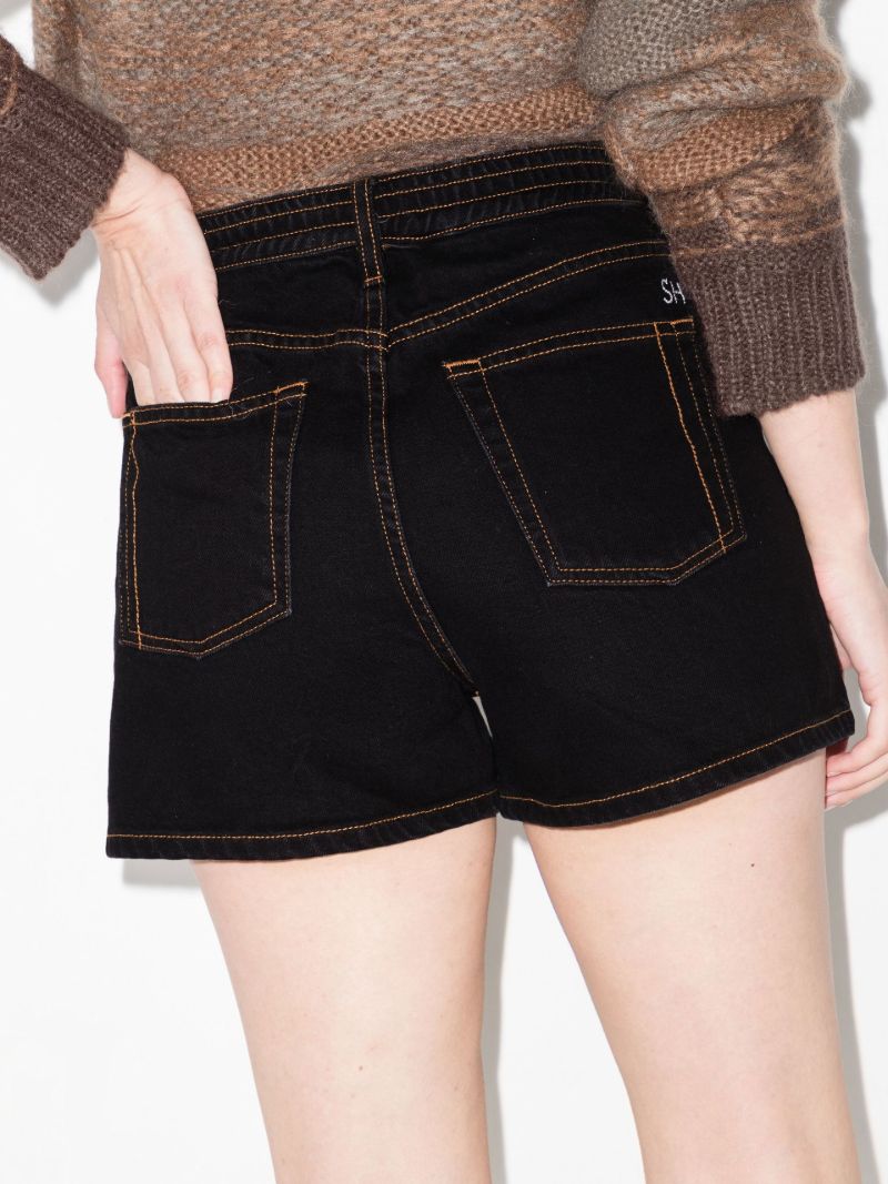 Ames High Waisted Denim Shorts
