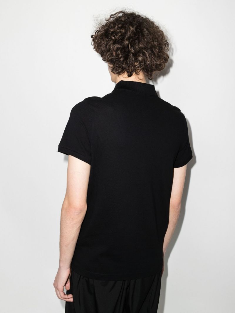 Logo Patch Polo Shirt