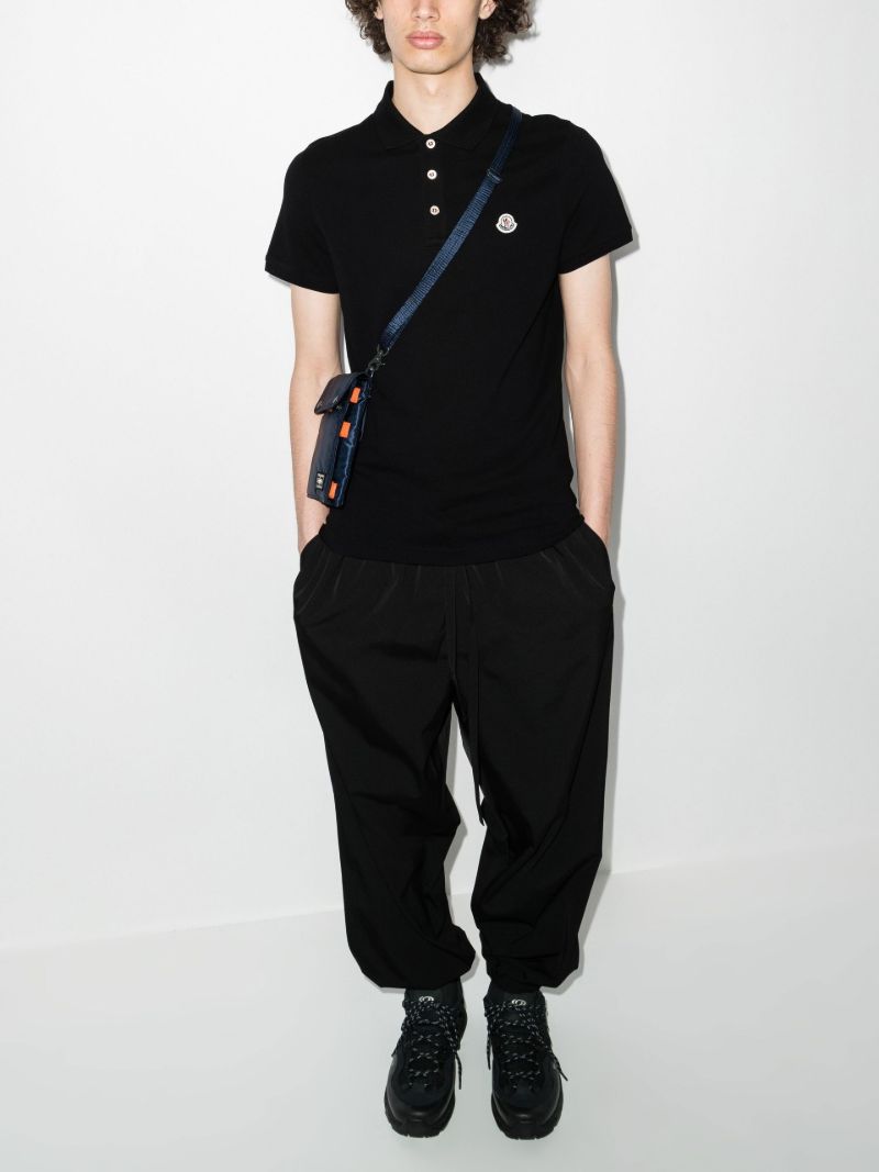 Logo Patch Polo Shirt