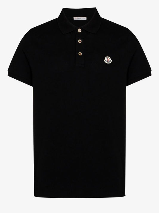 Logo Patch Polo Shirt