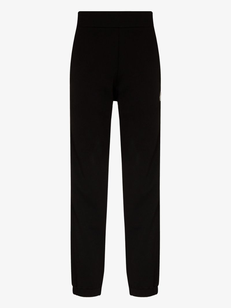 Tricolour Stripe Cotton Track Pants