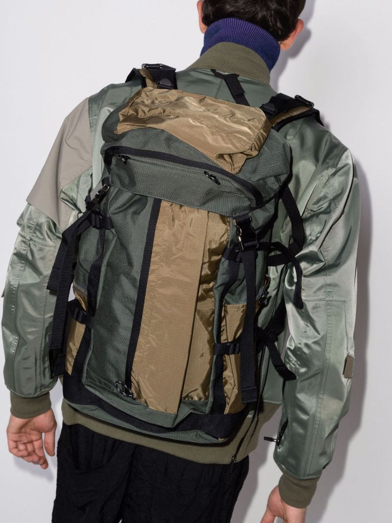 Green Hype Multi Compartment Backpack