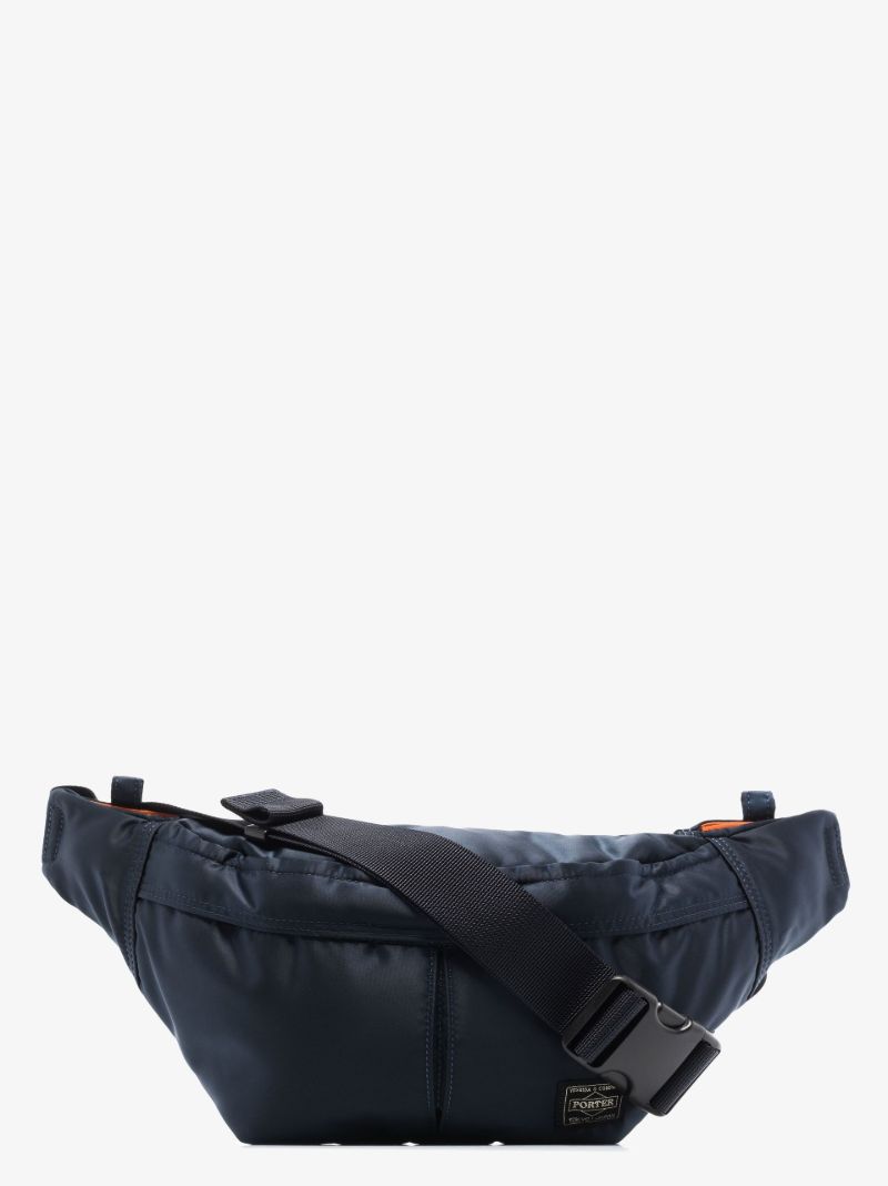 Blue Tanker Waist Cross Body Bag