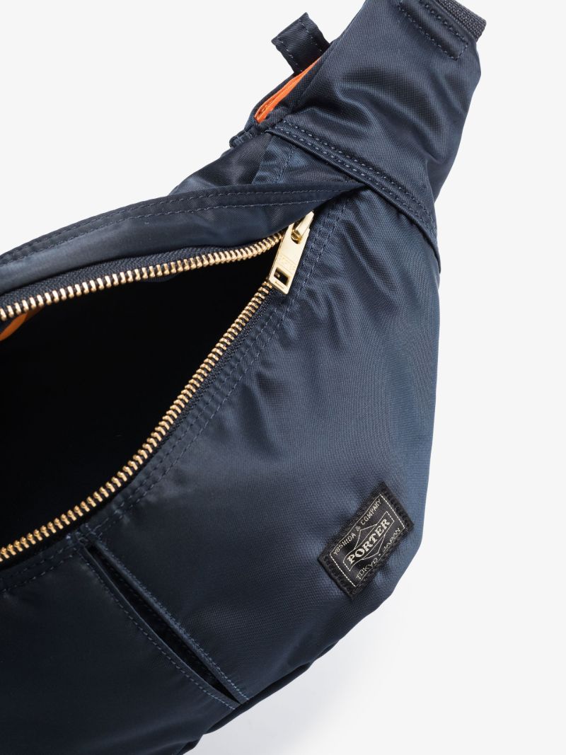 Blue Tanker Waist Cross Body Bag