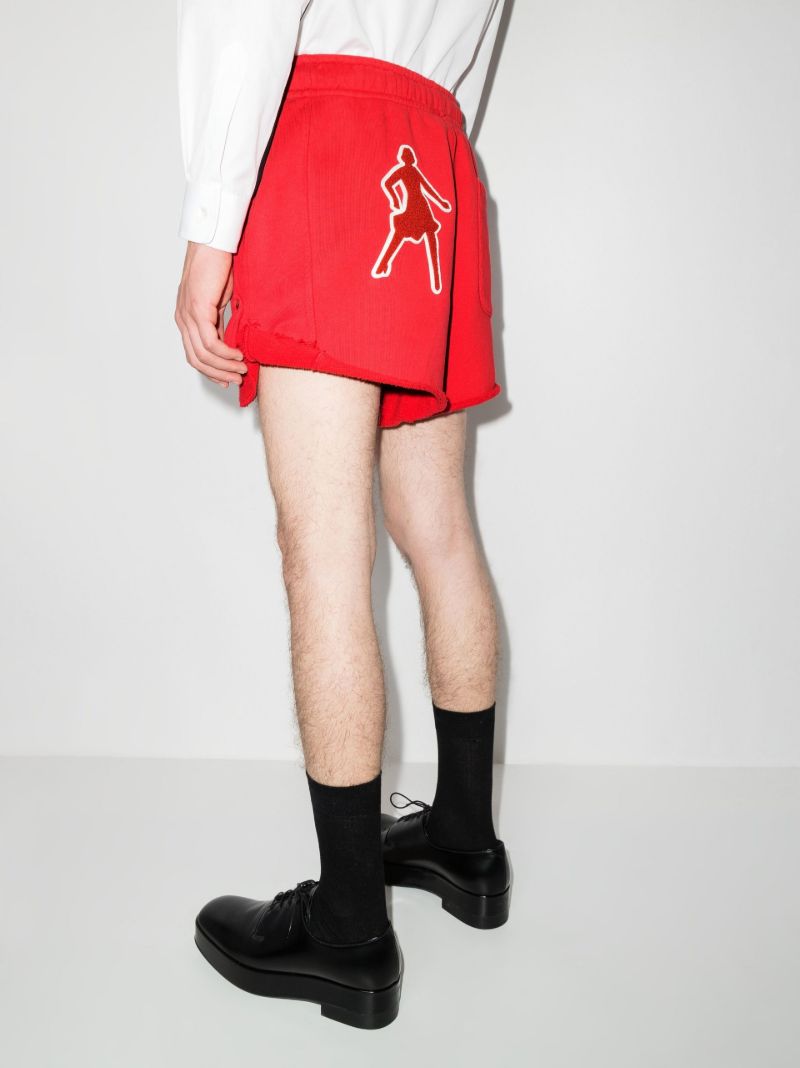 Dancer AppliquÃ_x0083_Â© Cotton Track Shorts