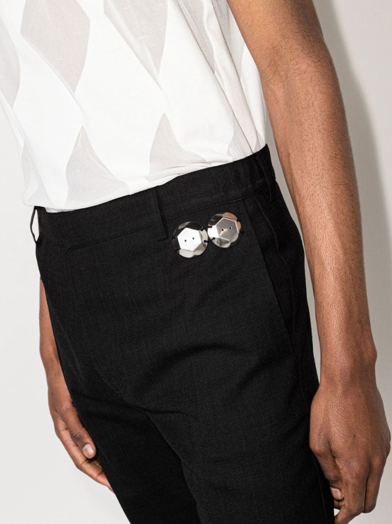 Embellished Tailored Trousers