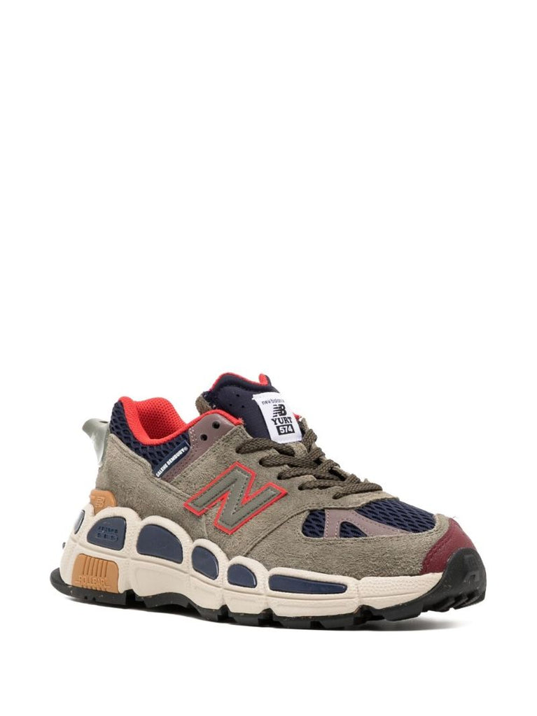 X Salehe Bembury Green 574 Yurt Sneakers