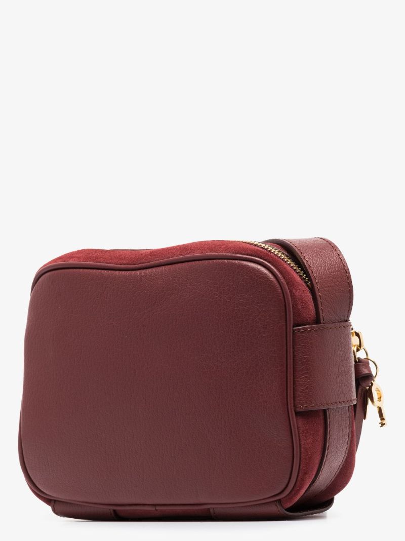 Red Hana Camera Cross Body Bag