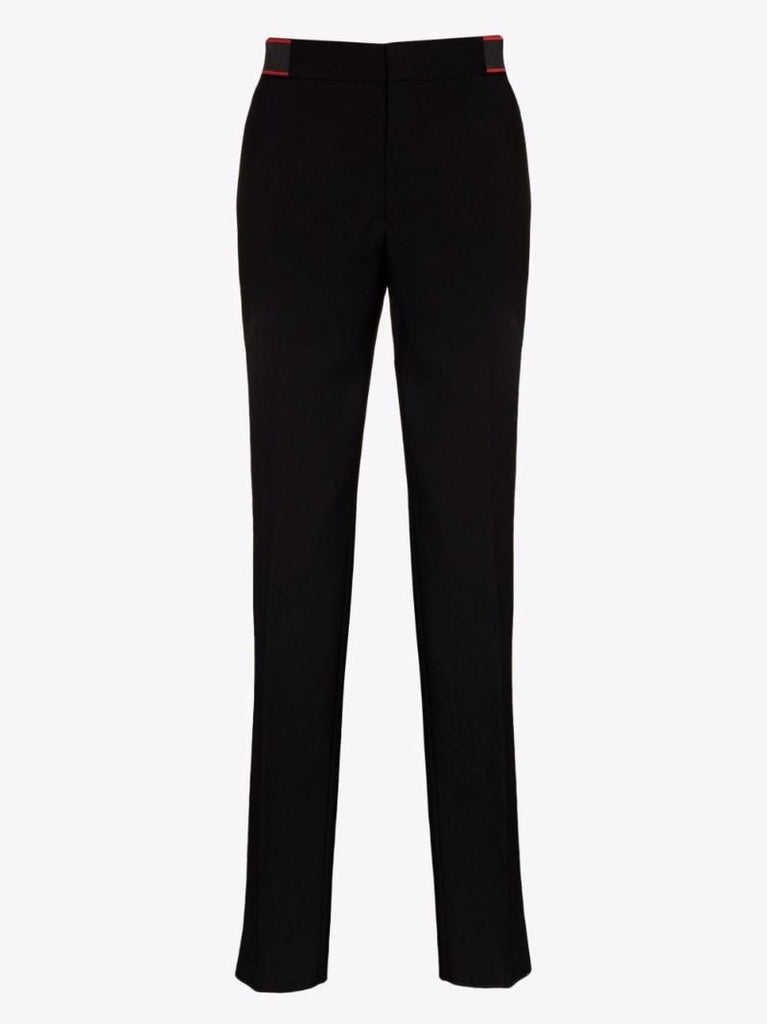 Logo Tailored Wool Trousers