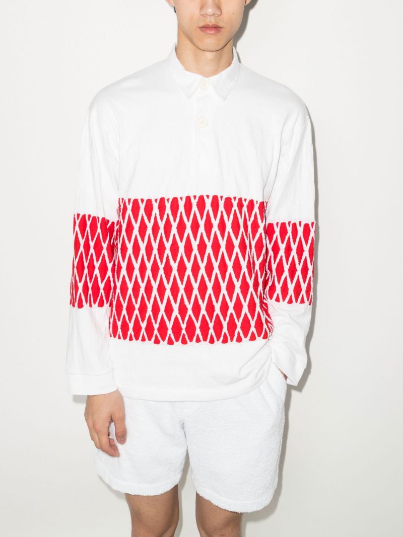 Quilted Cotton Polo Shirt