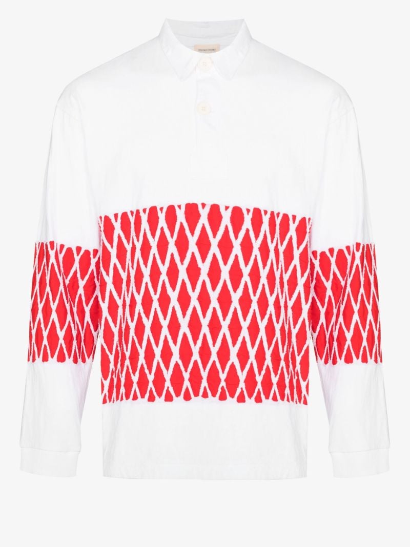 Quilted Cotton Polo Shirt