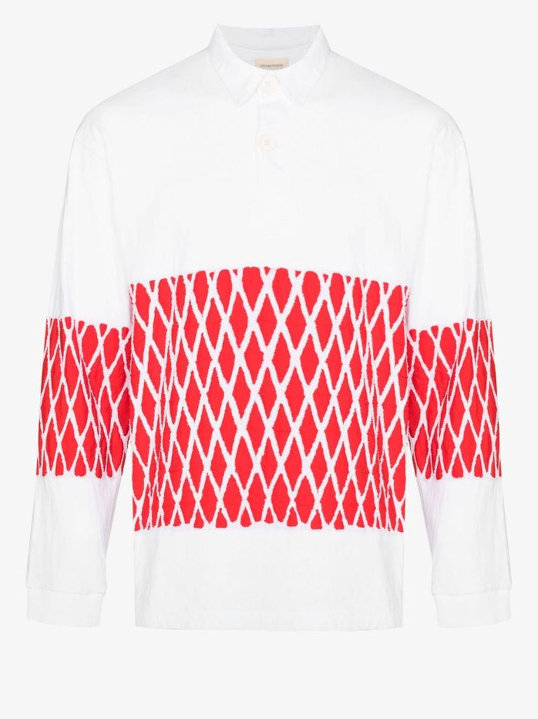 Quilted Cotton Polo Shirt