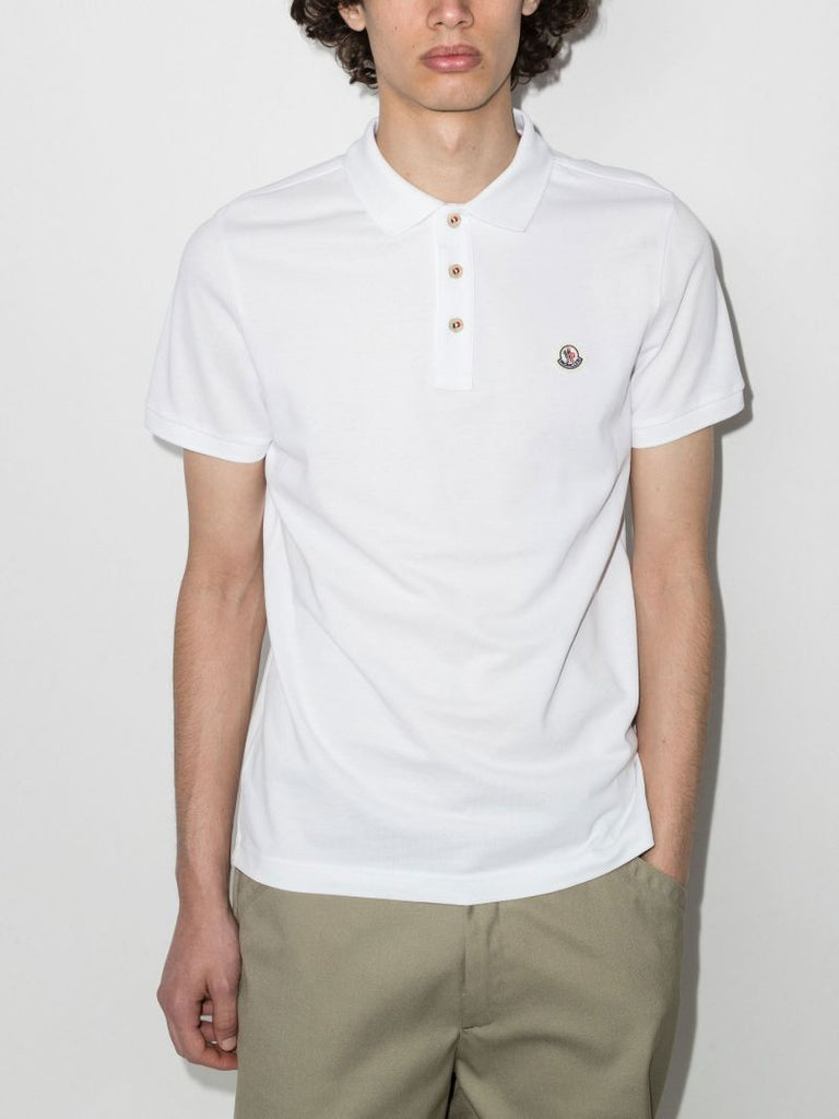 Logo Patch Polo Shirt