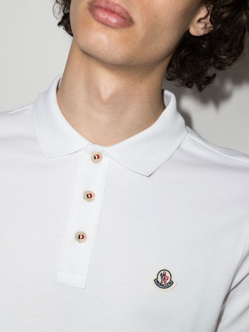Logo Patch Polo Shirt