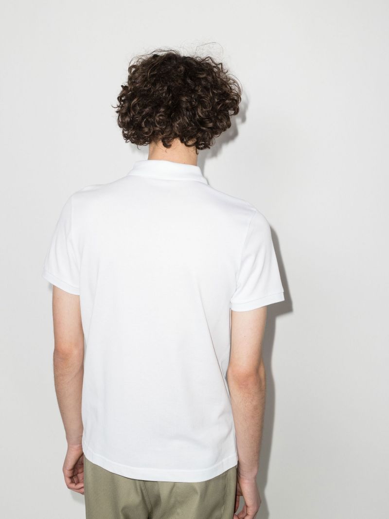 Logo Patch Polo Shirt