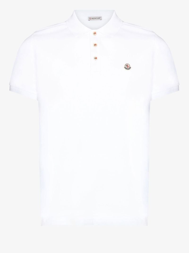 Logo Patch Polo Shirt