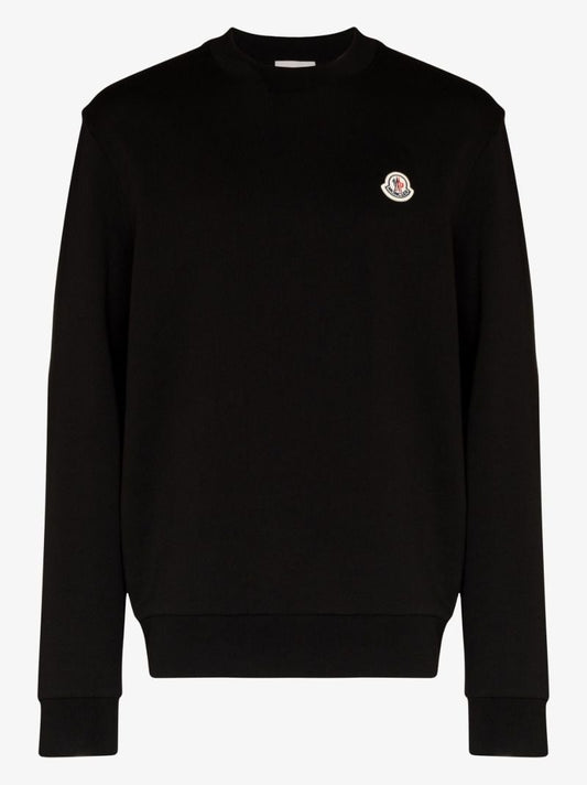 Logo Patch Cotton Sweatshirt
