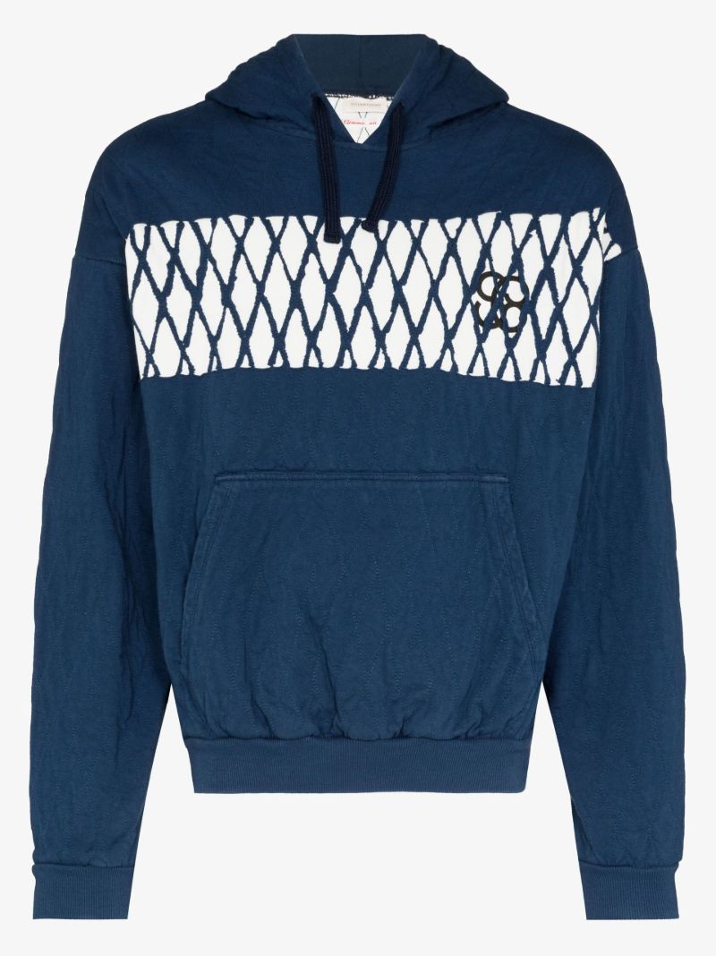 Quilted Cotton Hoodie