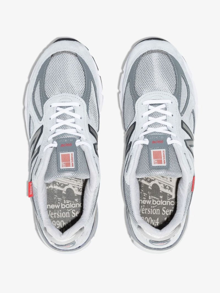 Grey 990 V4 Low-top Sneakers