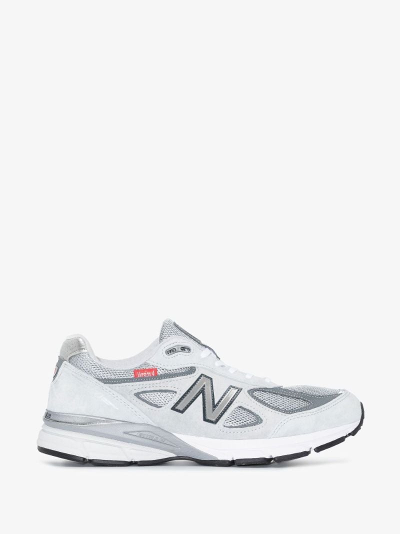 Grey 990 V4 Low-top Sneakers
