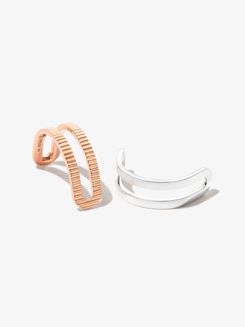 18k White and Yellow Gold Ã_x0083_â_x0080_°treintes Ring