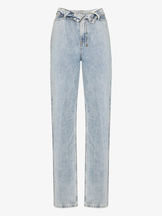 Undone Playback Muse Straight Leg Jeans
