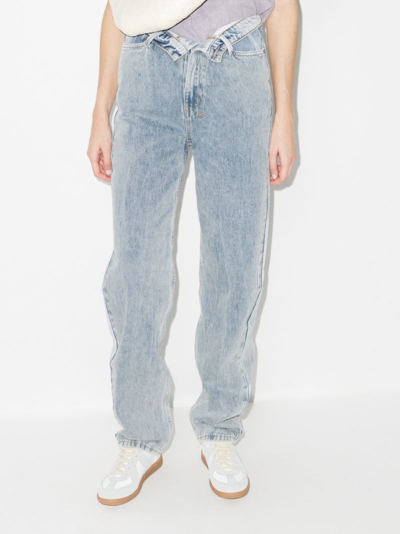 Undone Playback Muse Straight Leg Jeans