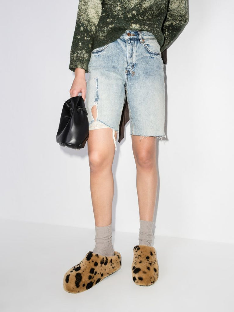 Brooklyn Lifetime Distressed Denim Shorts