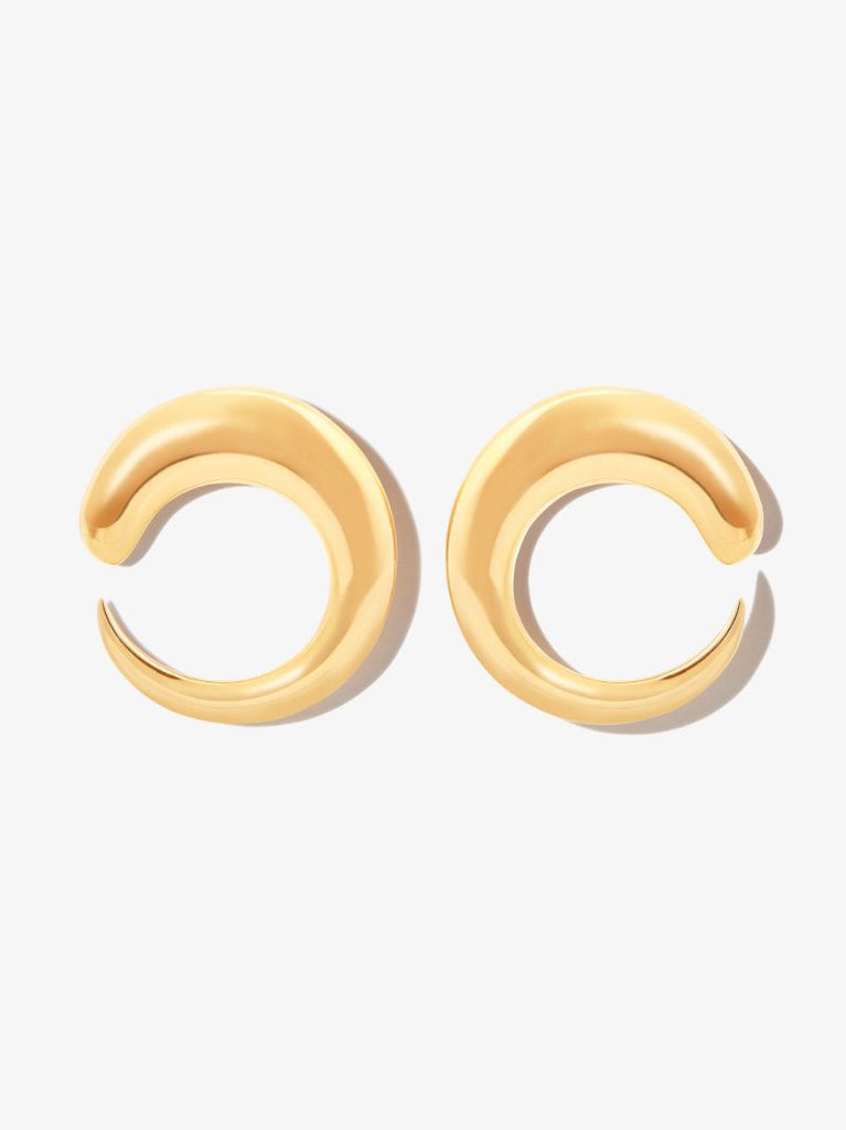 Gold Vermeil Khartoum Hoop Earrings
