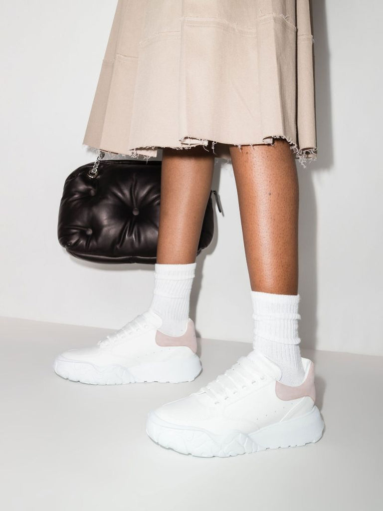 White Court Leather Sneakers